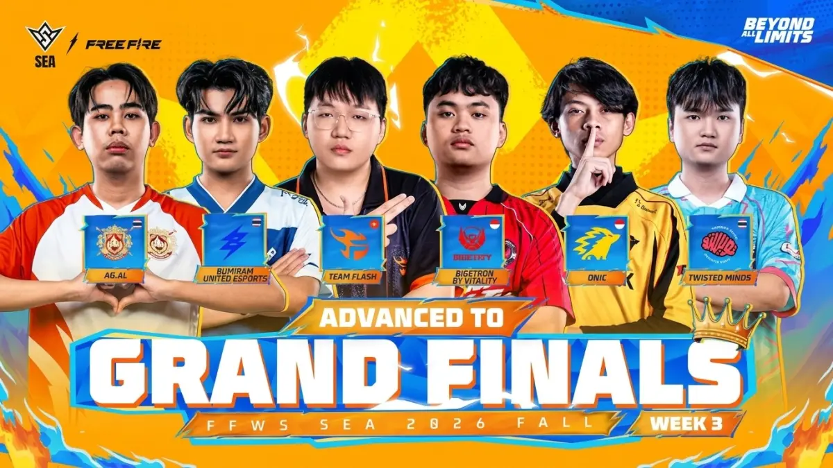 Grand Final FFWS SEA 2026 Fall segera digelar di Surabaya (Foto: Garena Indonesia)