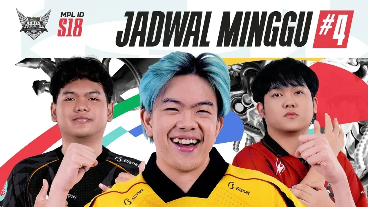 Jadwal MPL ID Season 18 Week 4 berlangsung 4–6 September 2026. (Foto: Instagram)