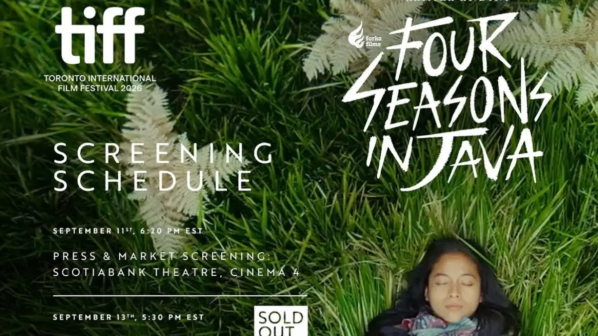 Setelah sempat diumumkan pada 2022 dengan judul Four Seasons in Java, film Empat Musim Pertiwi siap tayang tahun ini. 