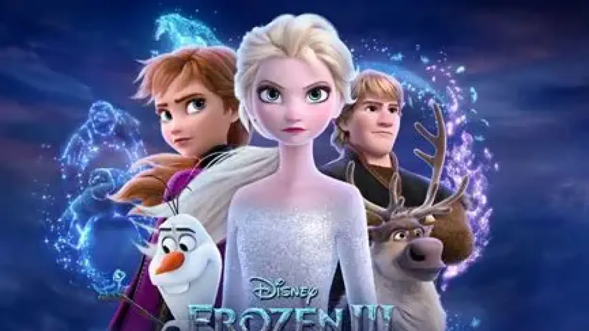 Ilustrasi Gambar Disney Film Frozen 3