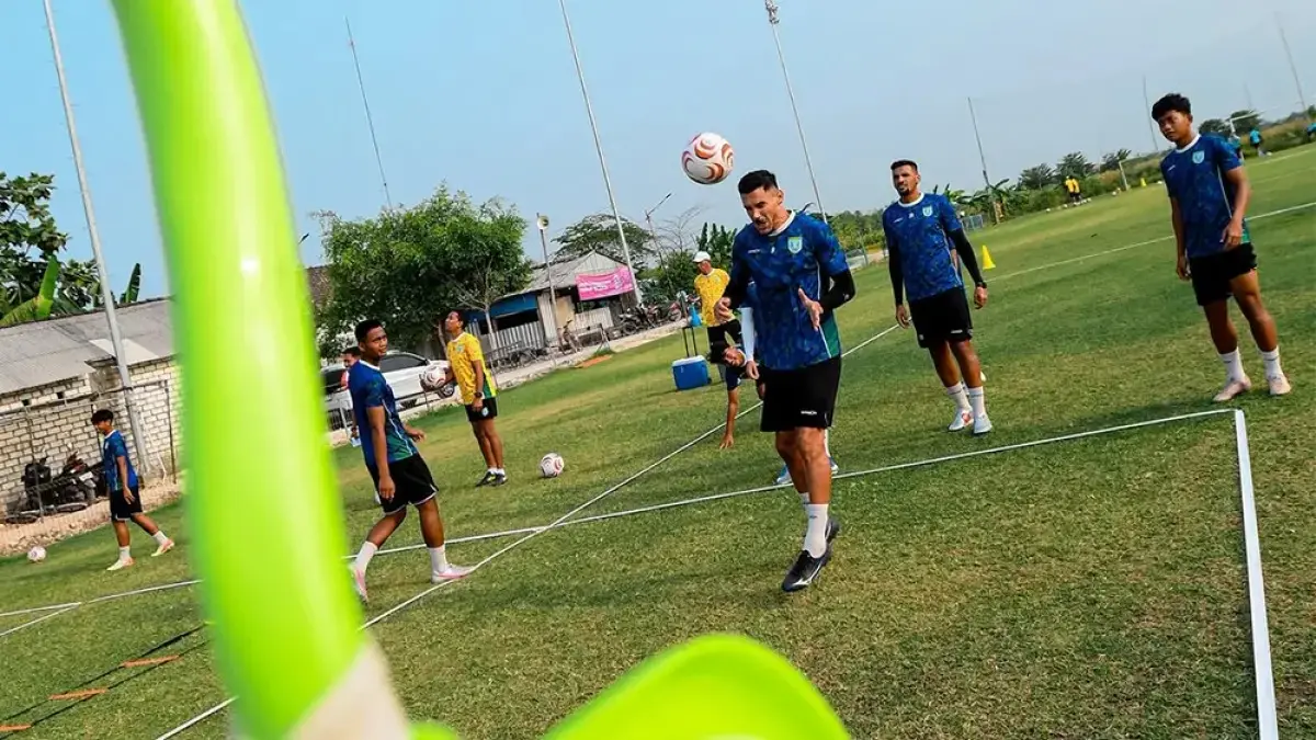 Ilustrasi - Sesi latihan Persela Lamongan. (Istimewa)