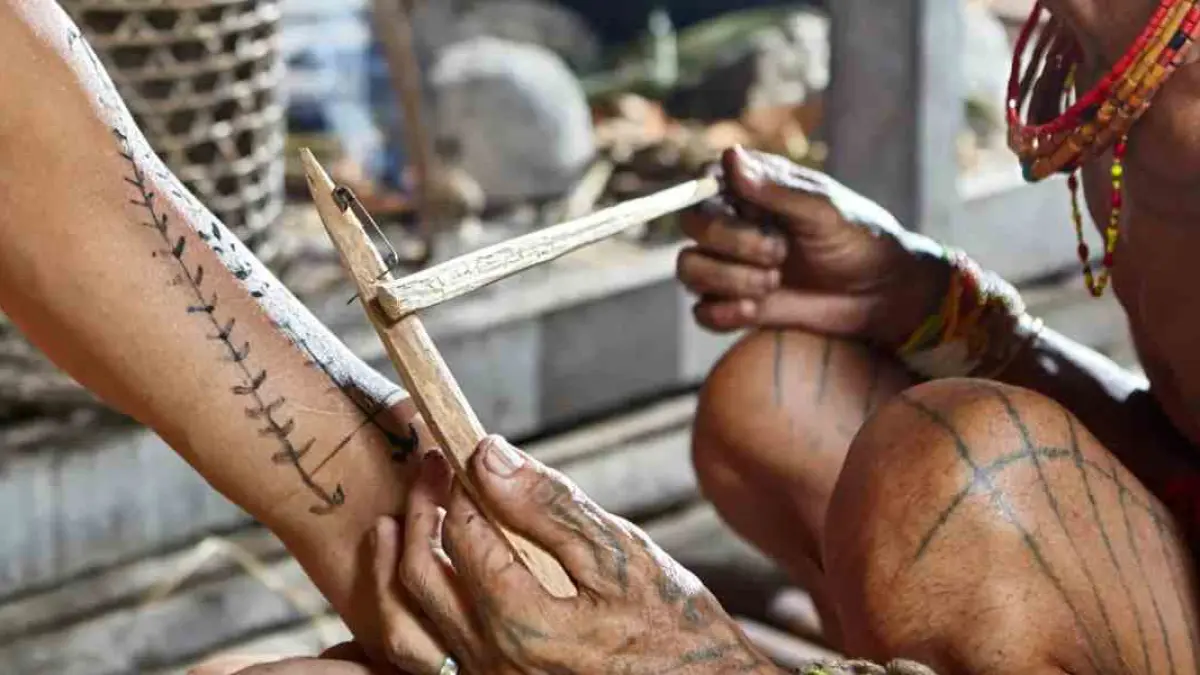 Tato tradisional menjadi bagian dari identitas budaya di berbagai belahan dunia. (Radar Bonang)