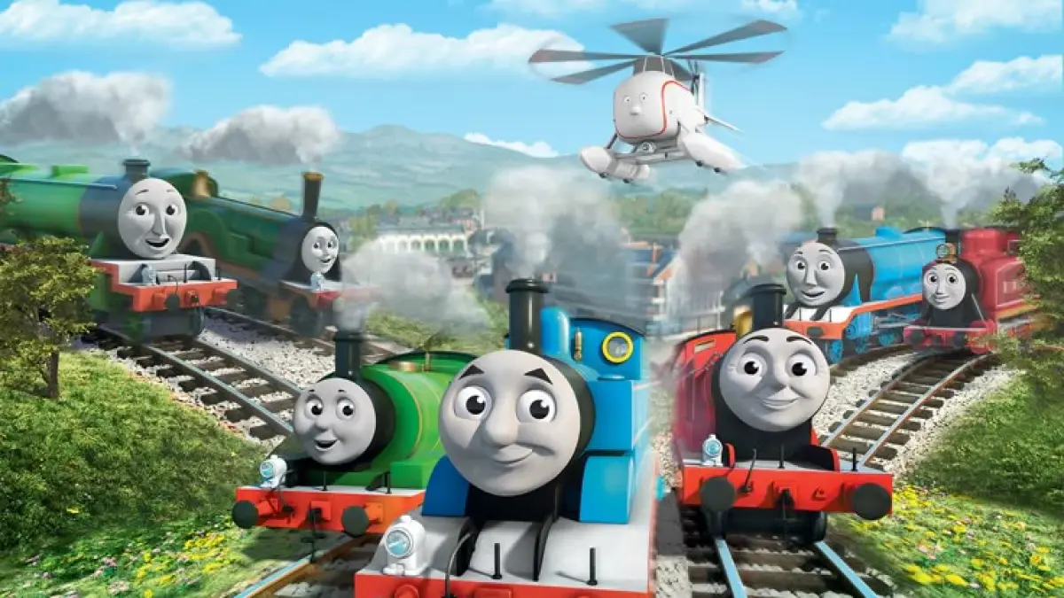 Thomas dan karakter lain dalam Thomas & Friends memiliki sifat berbeda-beda, membuat dunia perkeretaapian dalam cerita terasa seperti kehidupan sosial yang penuh karakter. (Pinterest)