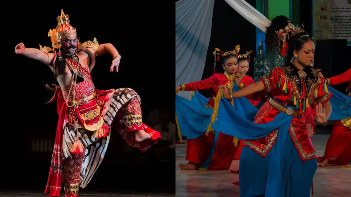 Gambaran rias busana yang berbeda setiap karakter tari(Doc. instagram @bajoesaputra)