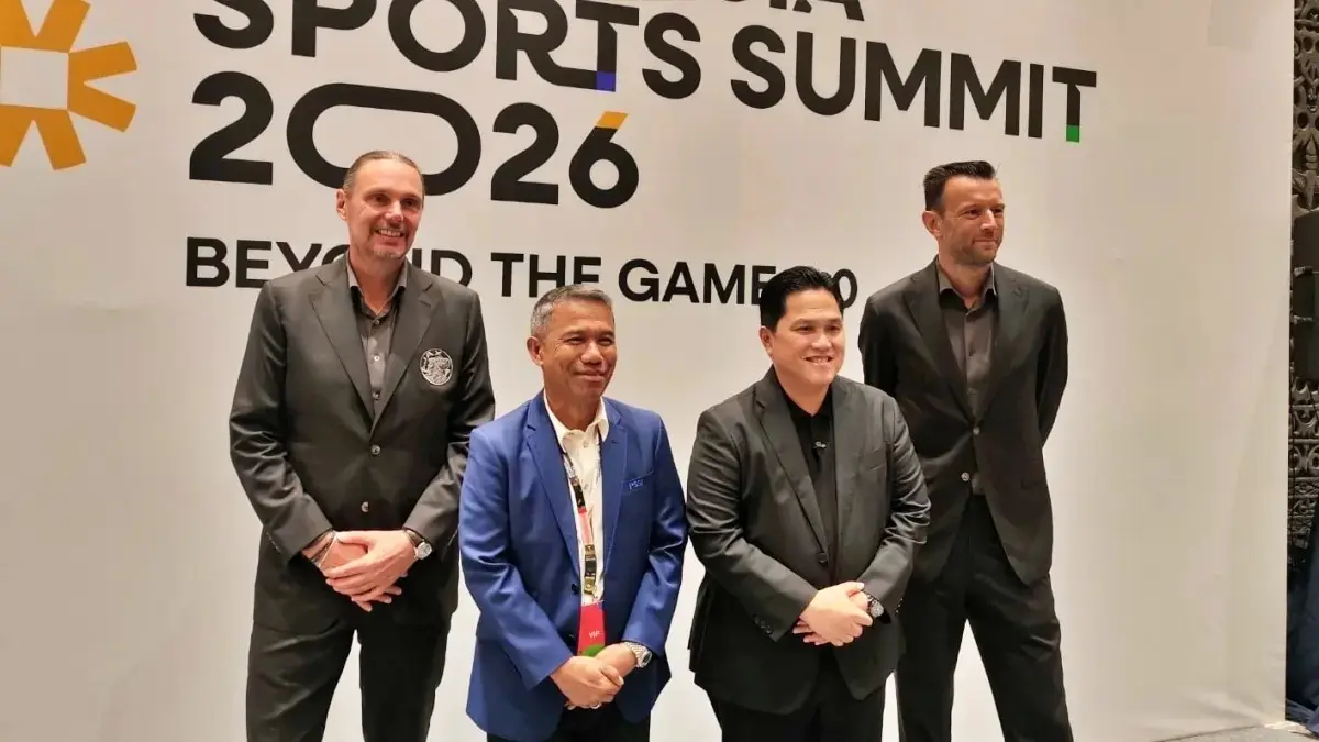 PSSI menjalin kerja sama dengan Ajax Amsterdam. (Andika Rachmansyah/JawaPos.com)