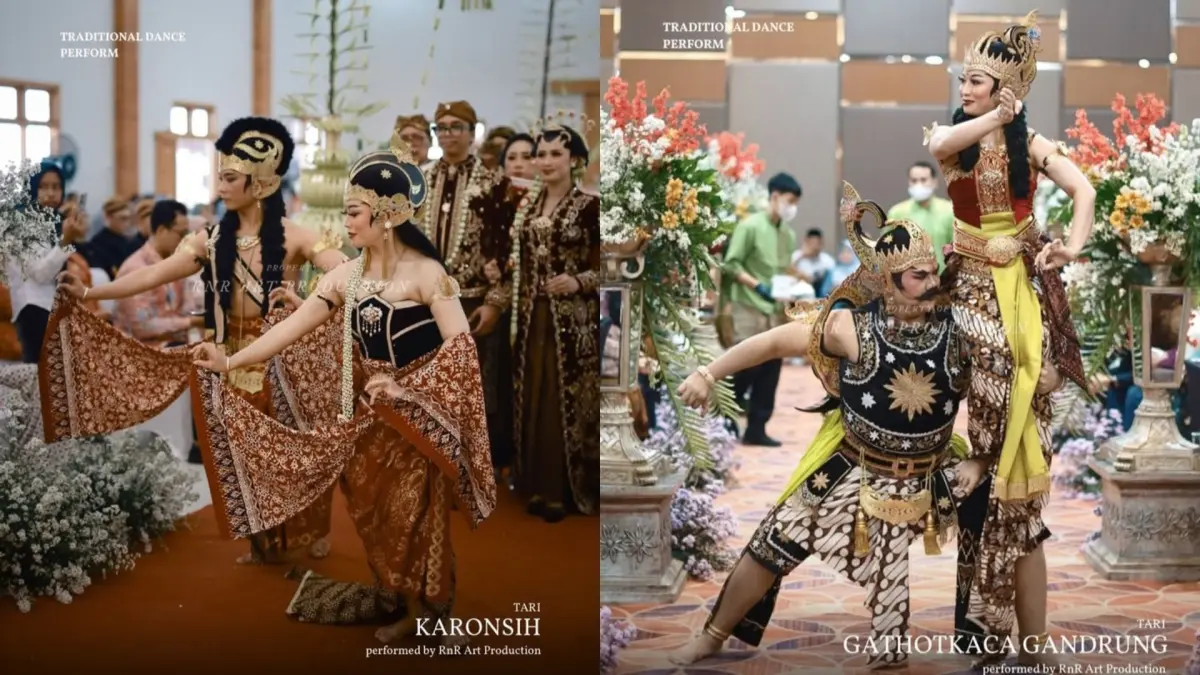 Cucuk lampah Prosesi Adat Pengantin Jawa(Doc. Instagram@rnr_arts)