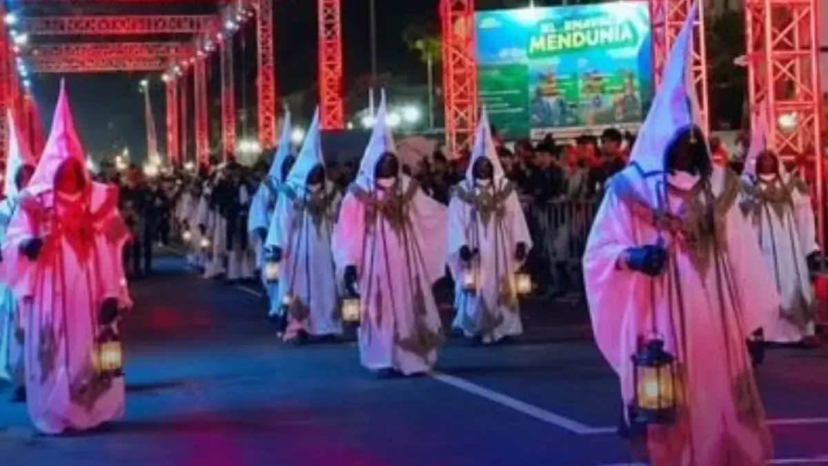 Simbang Kulon Night Carnival Pekalongan.