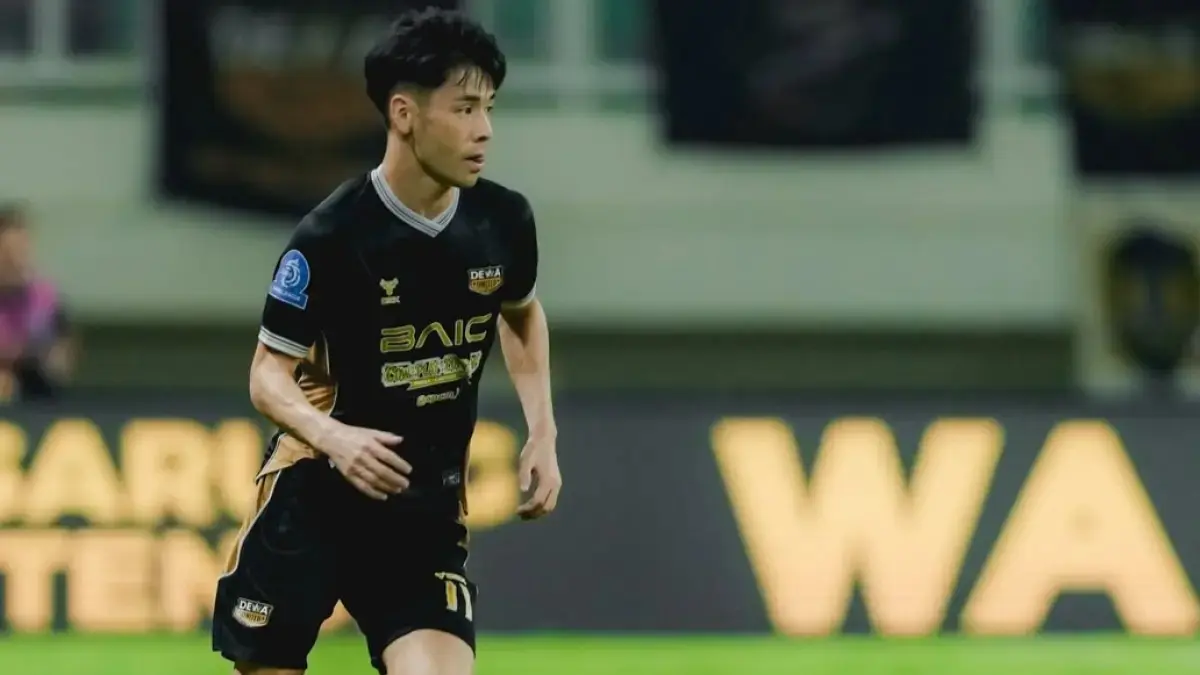 Aksi Taisei Marukawa di Dewa United. (Dok. Dewa United)