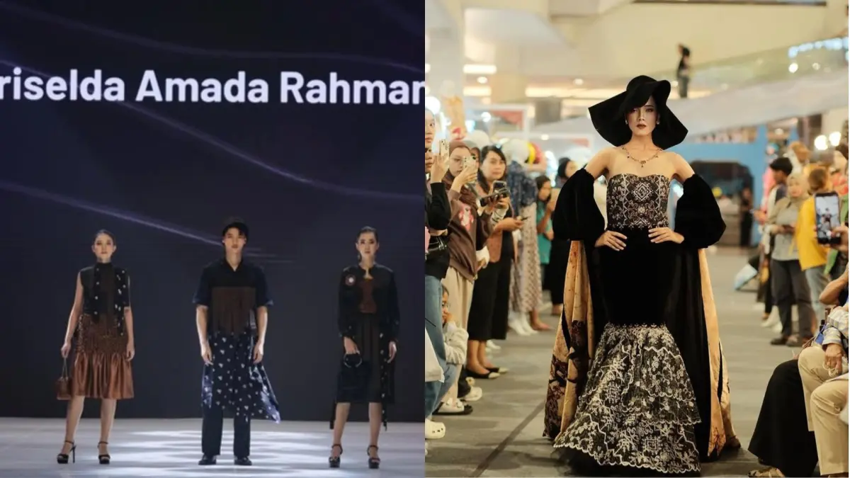 Karya Design Mode batik Mahasiswa ISI Surakarta(Instagram @dmb.isi.ska)