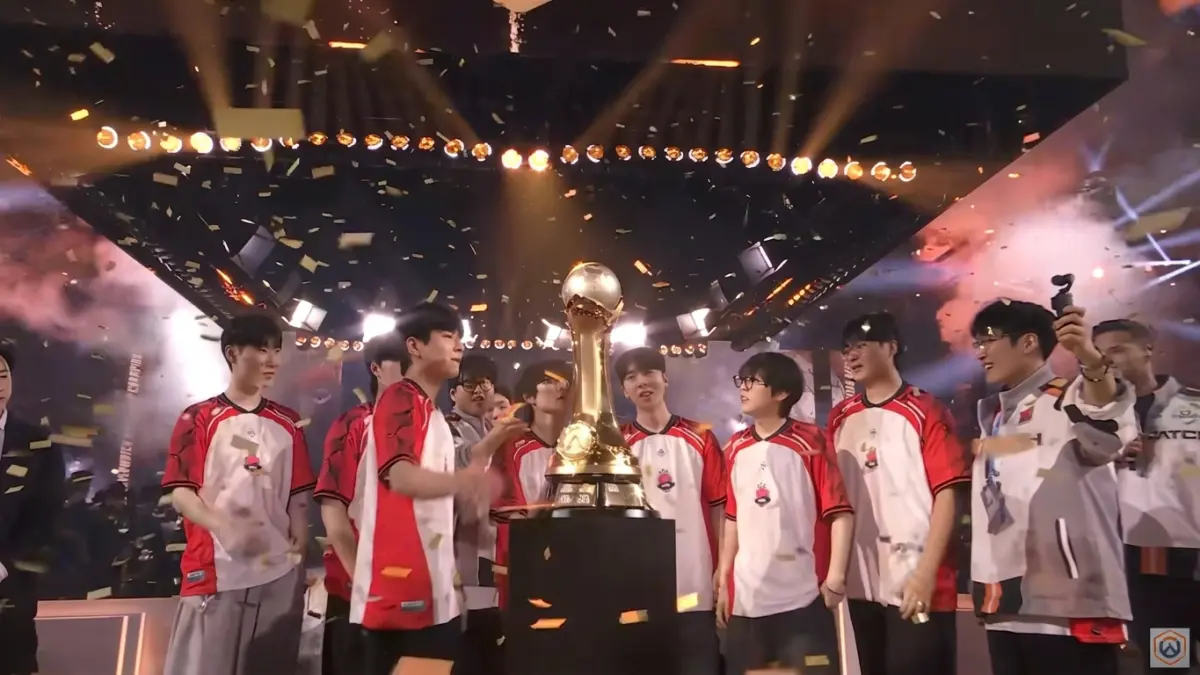 Korea Selatan Kalahkan Prancis 3-2, Lolos ke Final Overwatch World Cup 2026. (Foto: Youtube)