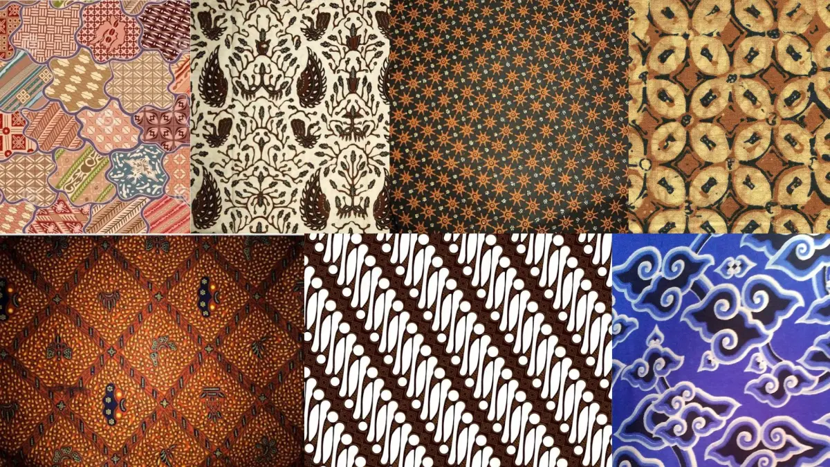 Macam-macam motif batik indonesia(search pinterest)