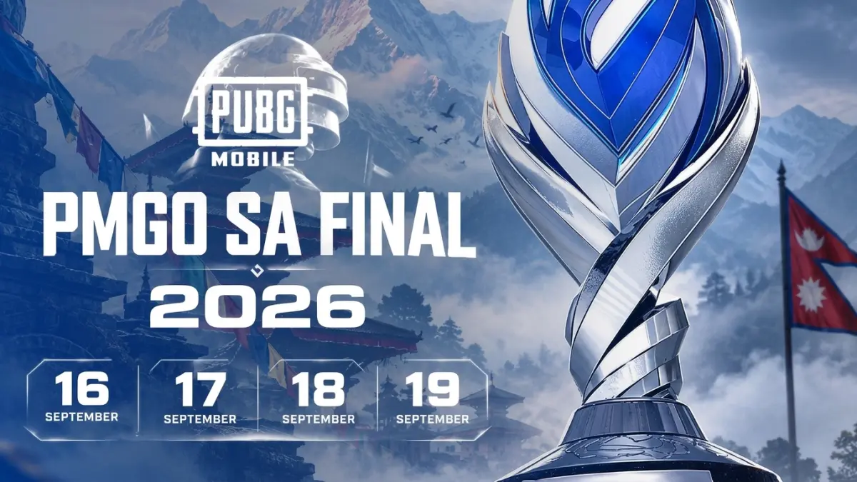 PMGO 2026 Season 2 South Asia Finals berlangsung 16–19 September di Kathmandu, Nepal.  (Foto: Instagram)