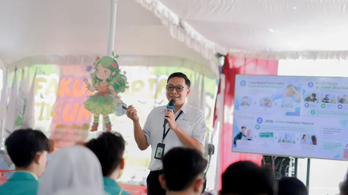 Bersama Mahasiswa UMS, BPJS Kesehatan Surakarta Perkuat Literasi Program JKN.