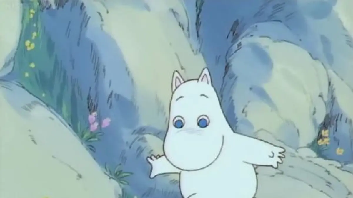 Moomin, karakter fiksi ciptaan Tove Jansson yang dikenal dengan tubuh bulat dan moncong besarnya. (Pinterest)