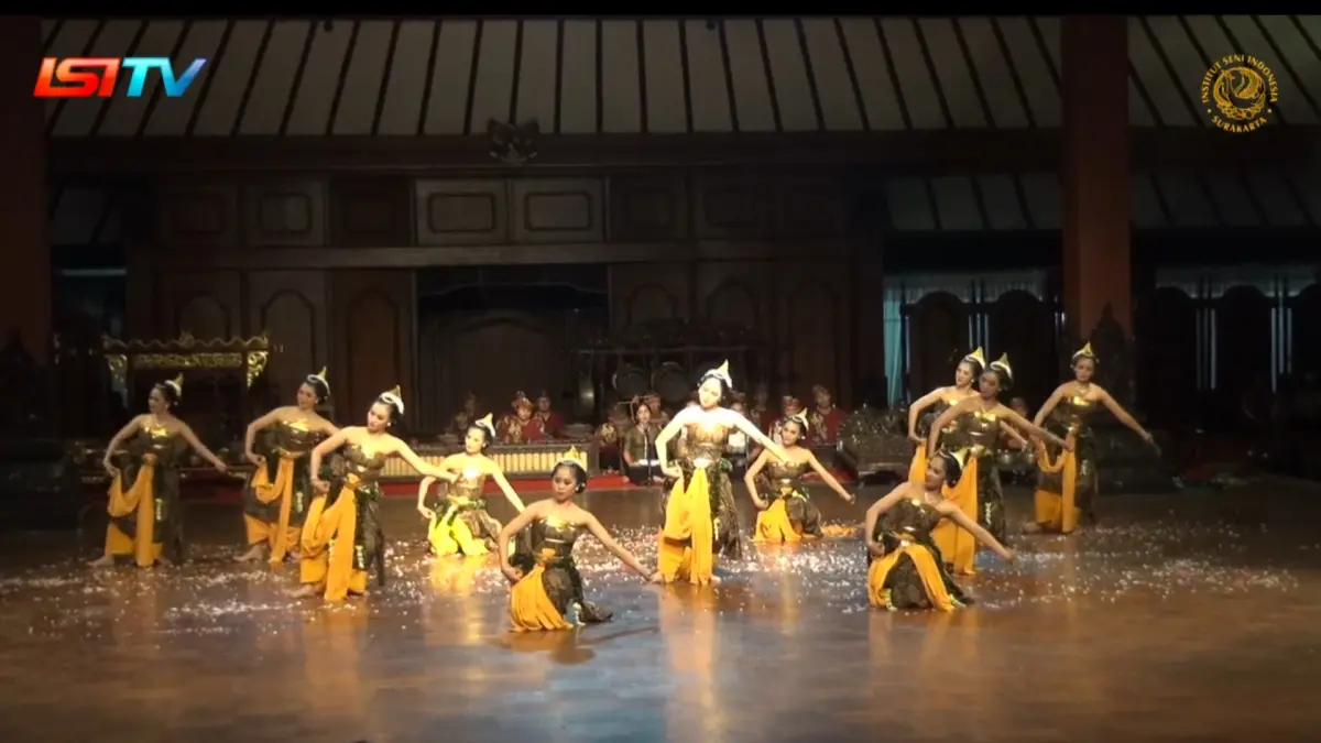 Tari Bedhaya Kidung Gayatri (YouTube: @UPTAUDIOVISUALISI-SKA)