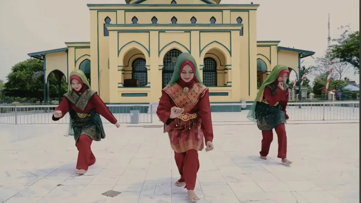 Tari Zapin Melayu: Anak Dare(Sanggar Abhinaya Laksana)(Youtube @tanjakproject2939)