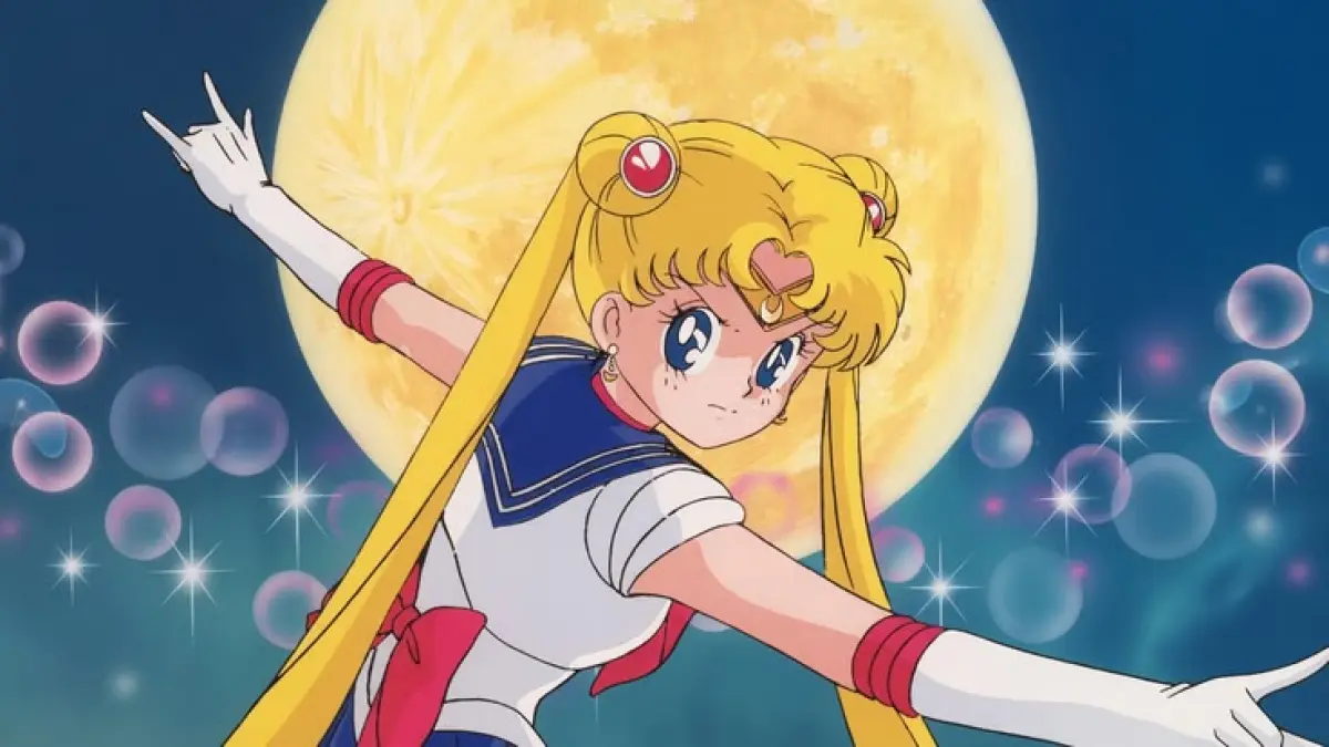 Usagi Tsukino sebagai Sailor Moon dan Minako Aino yang lebih dulu hadir sebagai Sailor V dalam karya Naoko Takeuchi. (Pinterest)