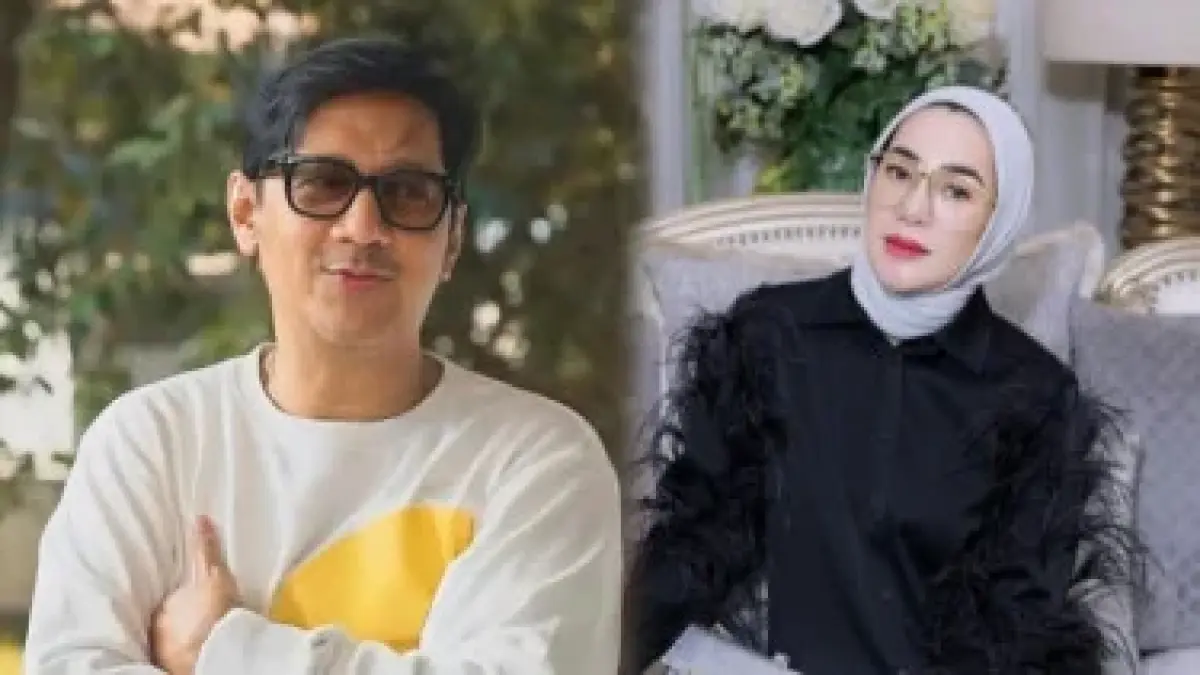 Andre Taulany dan Erin Wartia.