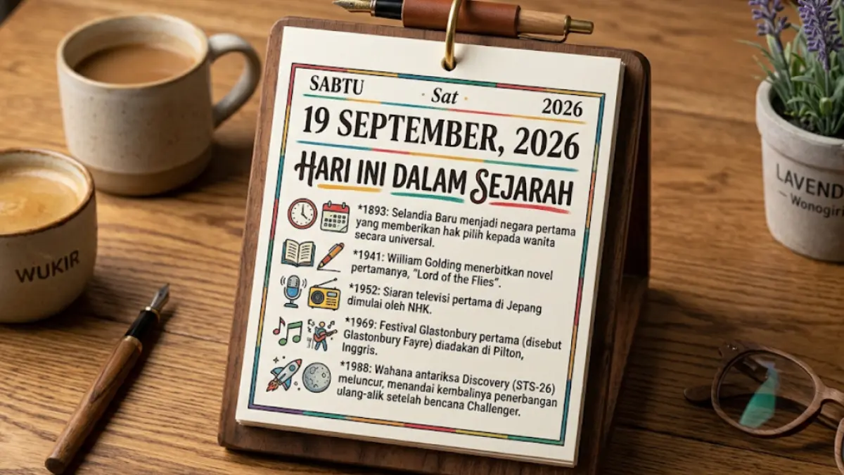 Ilustrasi,on this day 19 september 2026.Sumber(GeminiAI).
