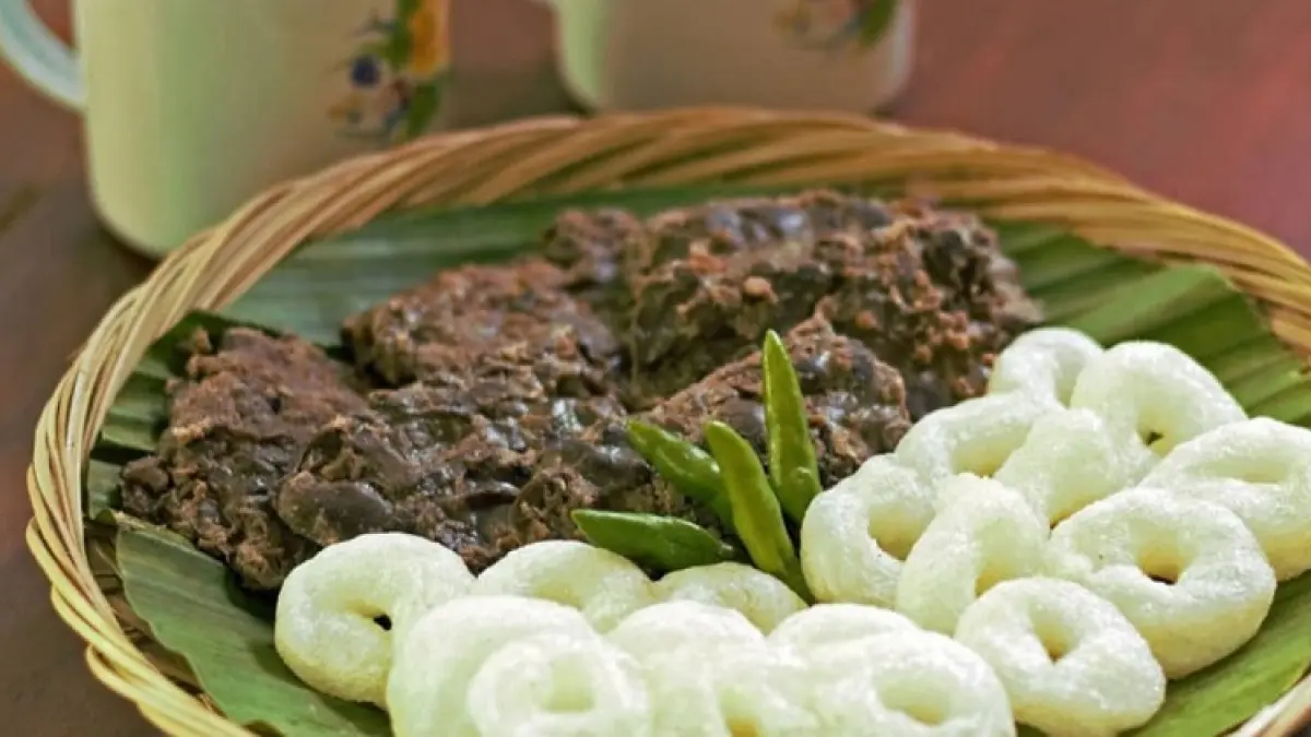 Tempe besengek khas Kulon Progo yang dibuat dari koro benguk, bukan kedelai.(Ilustrasi)