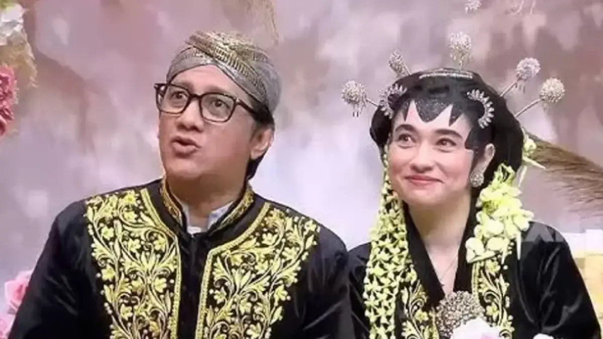 Andre Taulany dan Amanda Rigby.