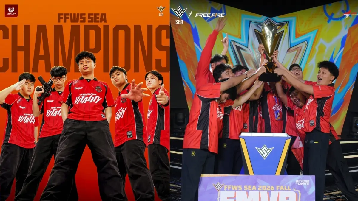 BTR Koja Raih Finals MVP FFWS SEA 2026 Fall dengan 27 Eliminasi. (Foto: Instagram)