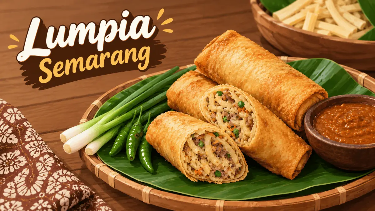 Iluatrasi, Lumpia Semarang(dok. Chat GPT)