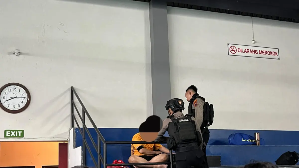 Pelaku perekaman perempuan di kamar mandi diamankan tim Sparta Polresta Surakarta. (IST)