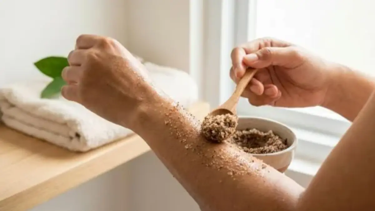 Manfaat rutin body scrub kulit.(Google).