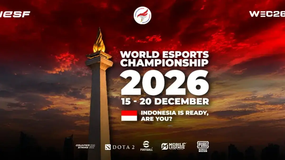 World Esports Championship 2026 Digelar di Indonesia. (Foto: iesf.org)