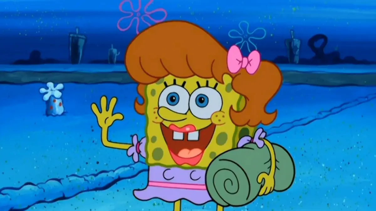 Girly Teengirl kembali dibicarakan karena penampilannya sangat mirip SpongeBob. Padahal, karakter spons perempuan ini ternyata sudah muncul dalam episode The Slumber Party sejak 2008. (Spongebob.fandom)