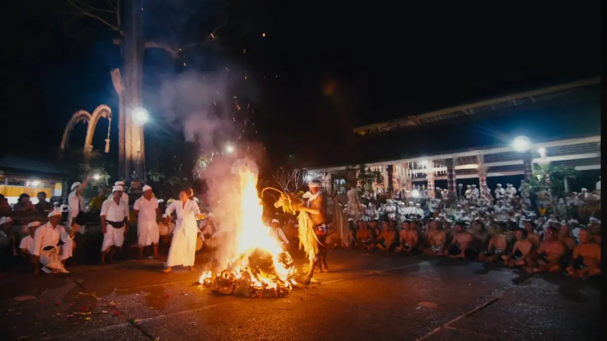 Tari Sang Hyang Jaran Pura Goa Gajah Bedulu 2023(youtube @IMAGO BALI)