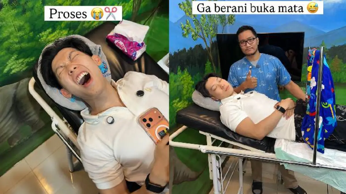Willie Salim Jalani Khitan di Usia 24 Tahun.