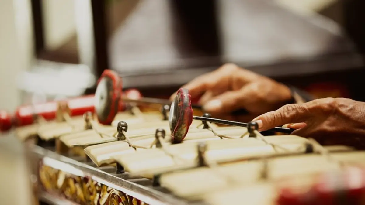 Alat musik Gender (DOK: Instagram @santikapremierejogja)