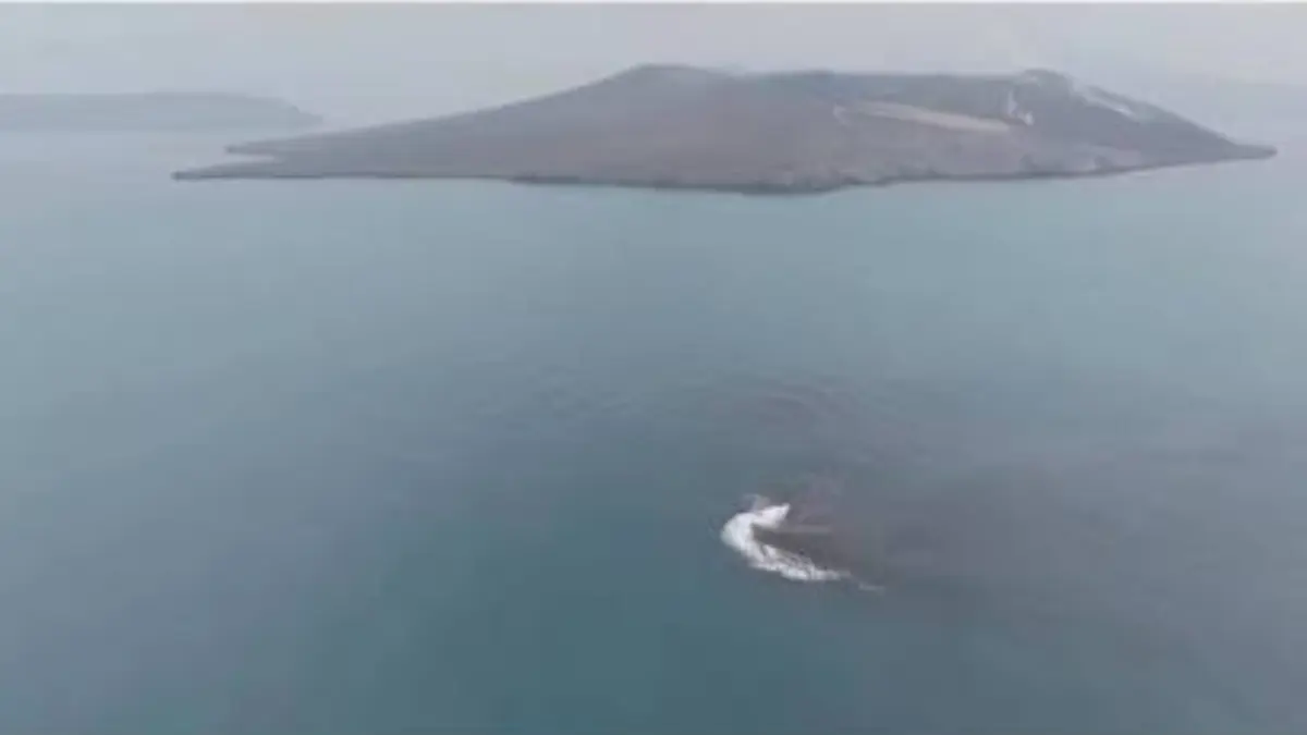 Daratan baru dan dua gumuk kecil terdeteksi di sekitar Gunung Anak Krakatau setelah rangkaian erupsi 4–6 September 2026. Istilah “Cucu Krakatau” merupakan sebutan yang muncul di publik, bukan nama resmi gunung api baru.(IpopBase)