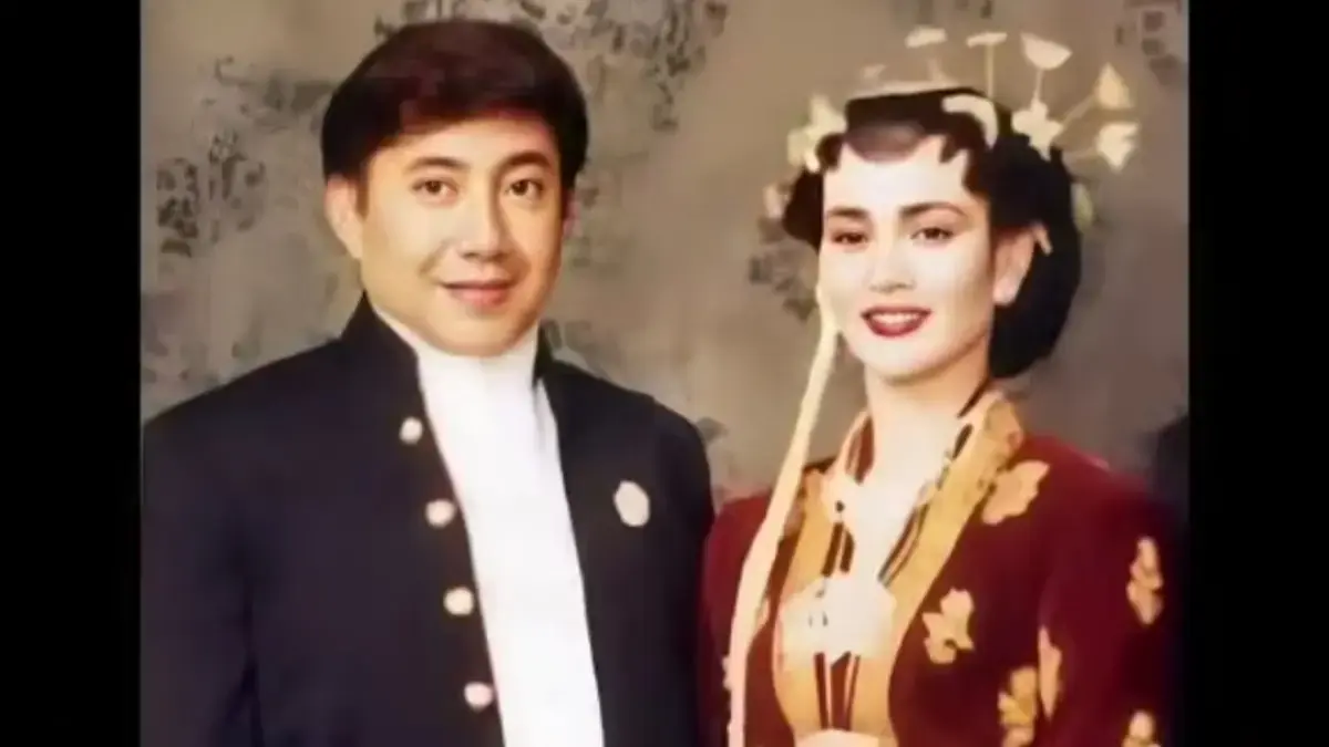 Guruh Soekarnoputra dan Sabina Guseynova.