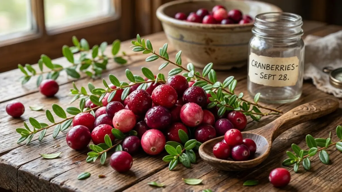 Manfaat buah cranberry.(GeminiAI).