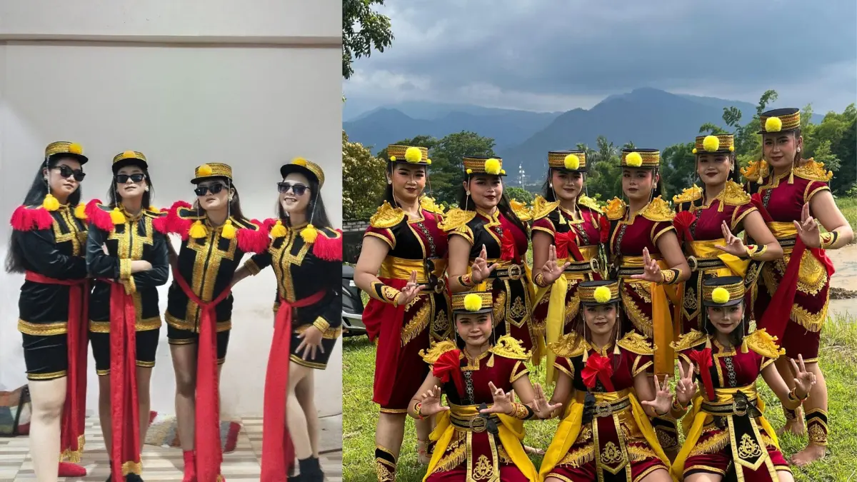 Serupa Tapi tak sama Tari Dolalak dari Purworejo dan Tari Angguk Asal Yogyakarta (Dok. pribadi)