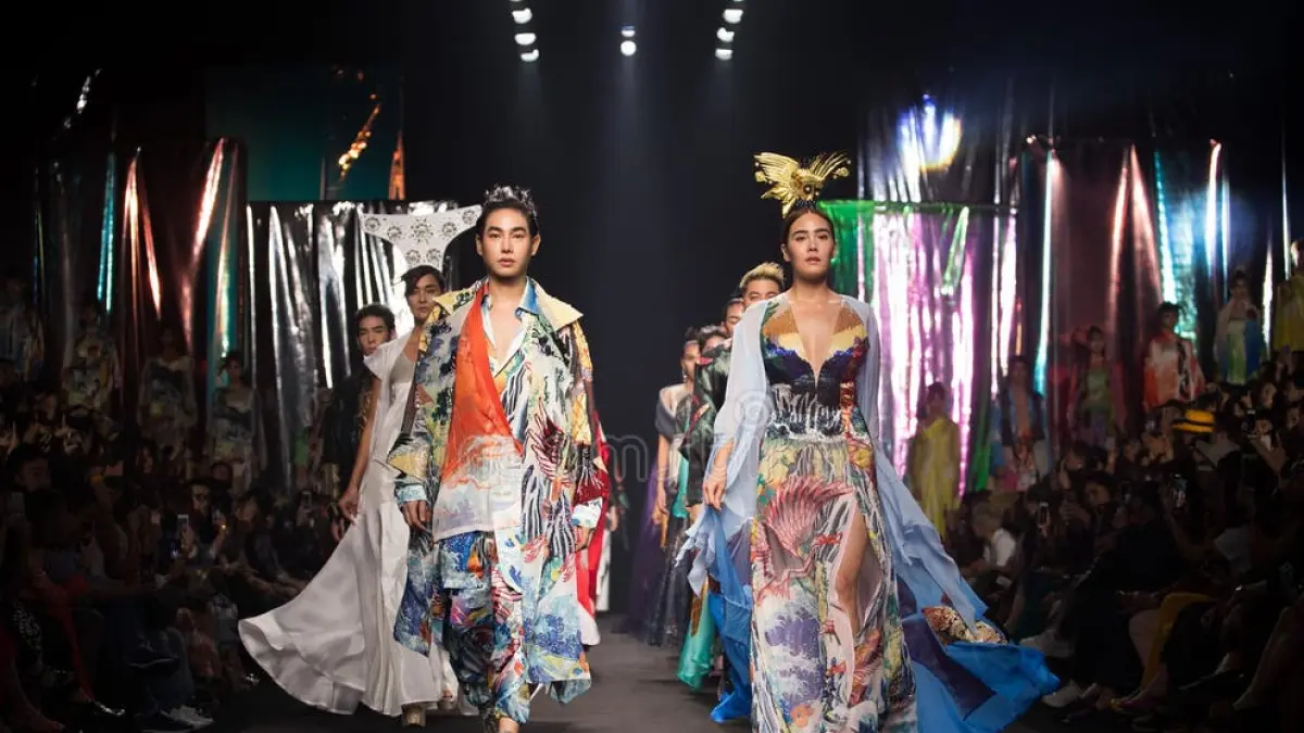 Bangkok International Fashion Week 2026 menghadirkan Visionary Stage di Siam Center, yang menjadi ruang bagi desainer muda dari 13 universitas dan institusi Thailand untuk menerjemahkan identitas serta budaya lokal ke dalam karya fashion kontemporer.(Dreamstime, dok 2019)