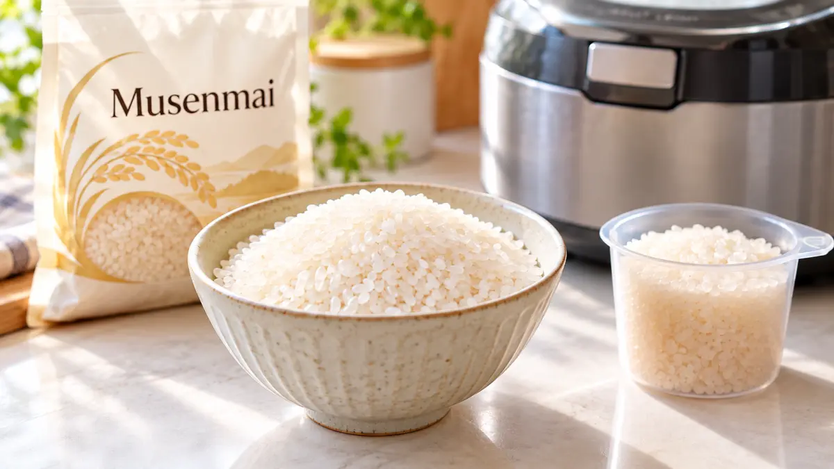 Beras musenmai Jepang yang bisa langsung dimasak tanpa dicuci.(OhayoJepang)
