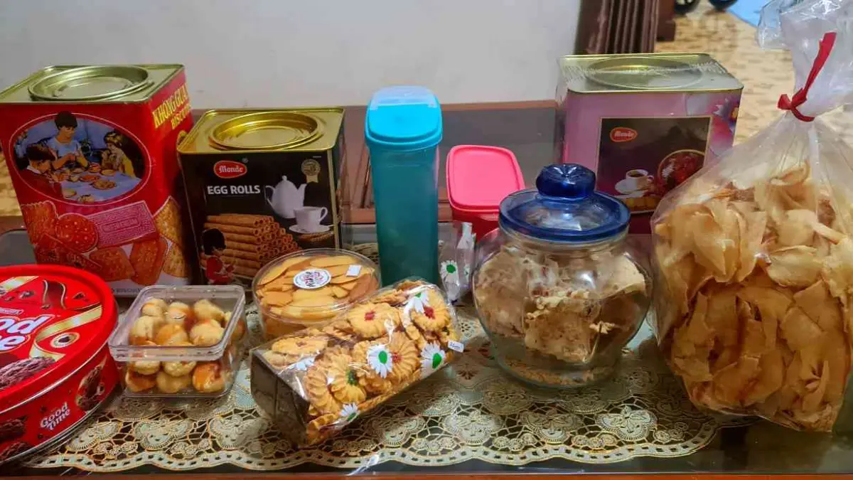Jajanan jadul yang pernah menghiasi toples Lebaran.