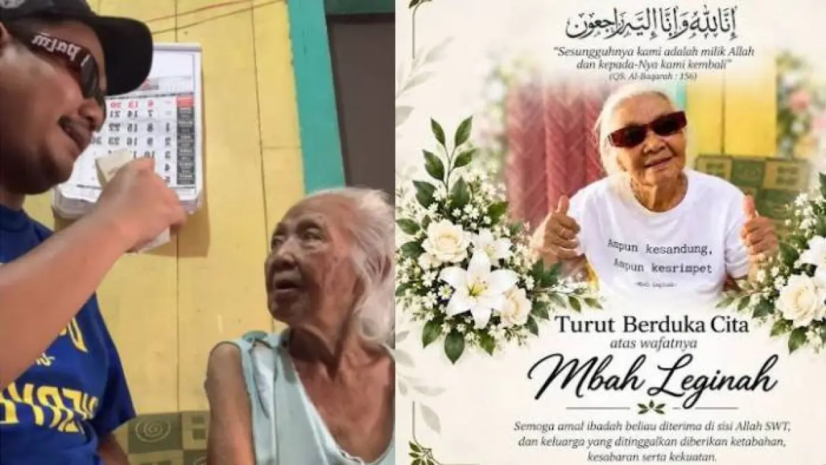 Kabar Duka, Mbah Leginah Sosok Nenek Viral di Konten Refido Kriska Meninggal Dunia.