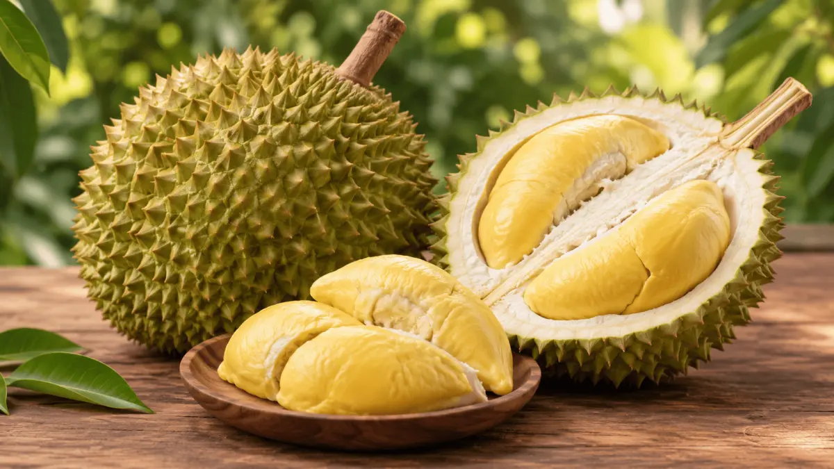 Ilustrasi, Jenis-jenis dan karakter rasa darimasing-masing buah Durian(Chat GPT)