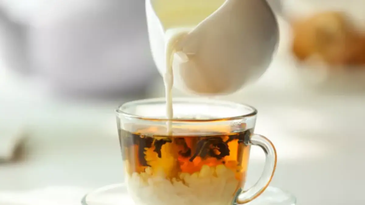 Bahaya susu campur teh.(Google).