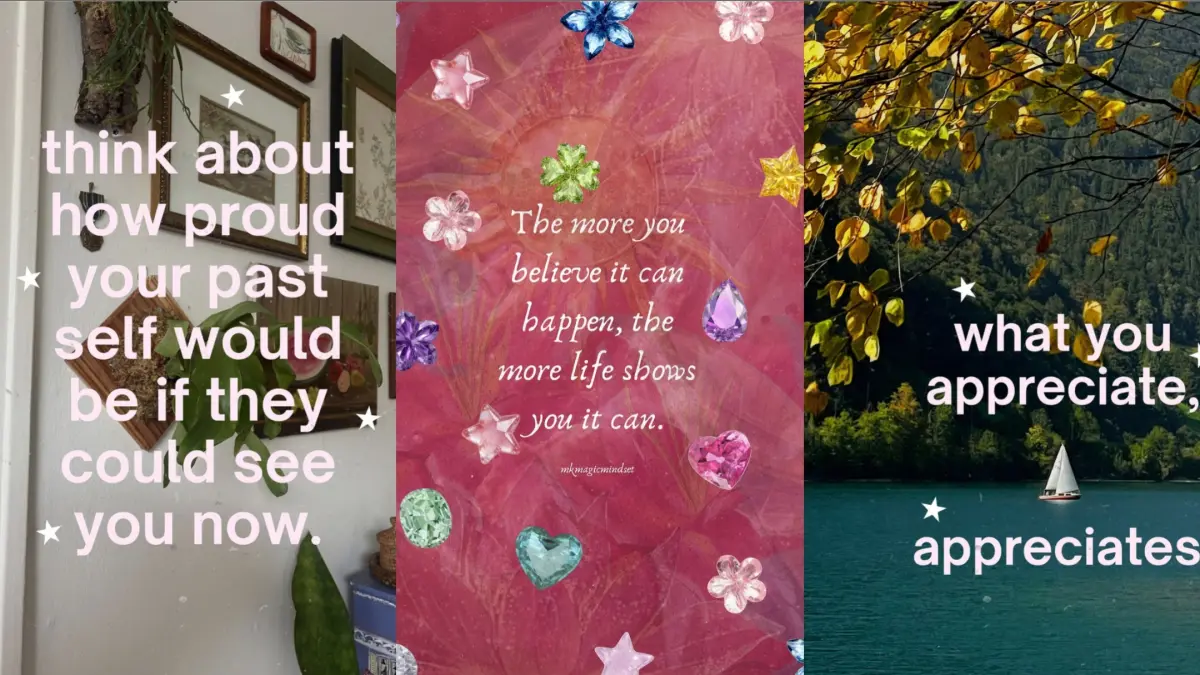 Manifesting quotes (DOK: Instagram@mkmagicmindset)