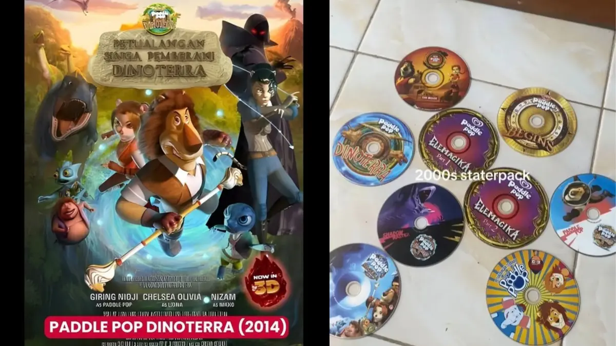 Mengenang Masa Kecil Lewat Kartun Paddle Pop(instagram @kuyentertaiment)