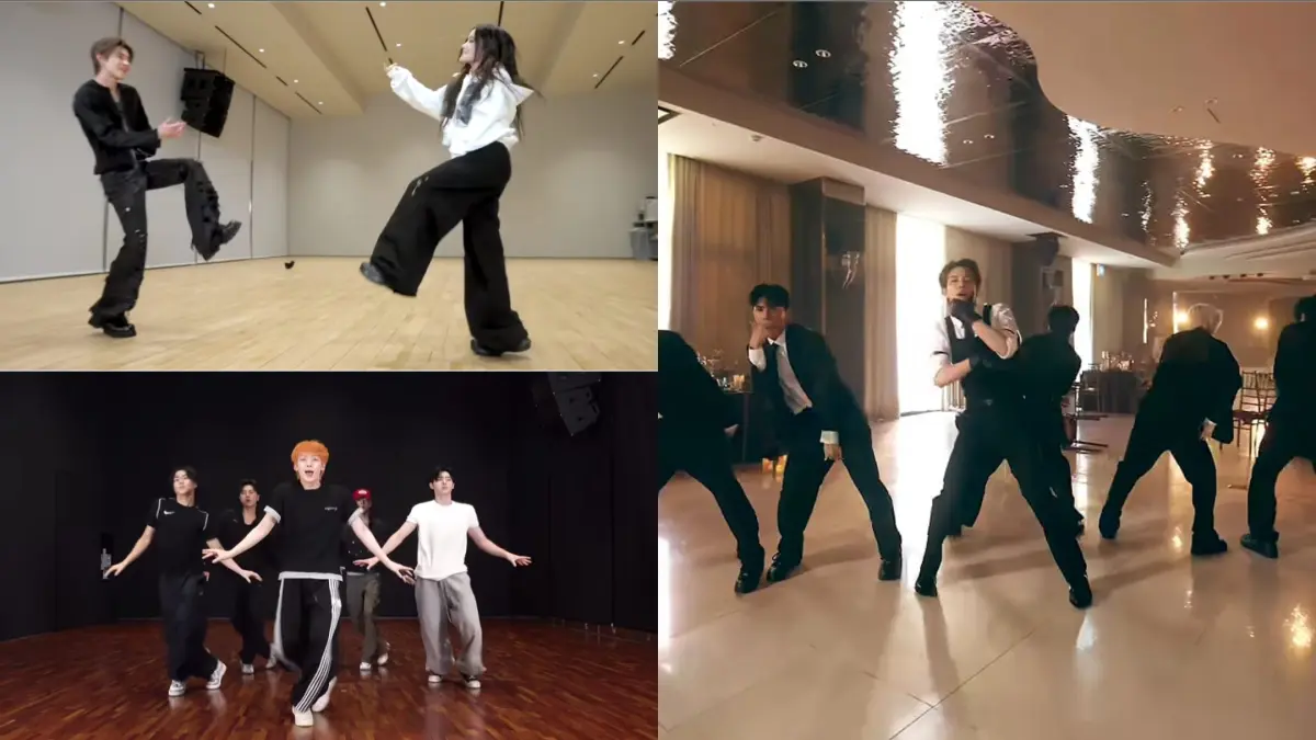 Trend dance tiktok yang memadukan salah satu gerakan dari Yeonjun ft. Iroha, Enhypen, dan Evan. (YouTube)