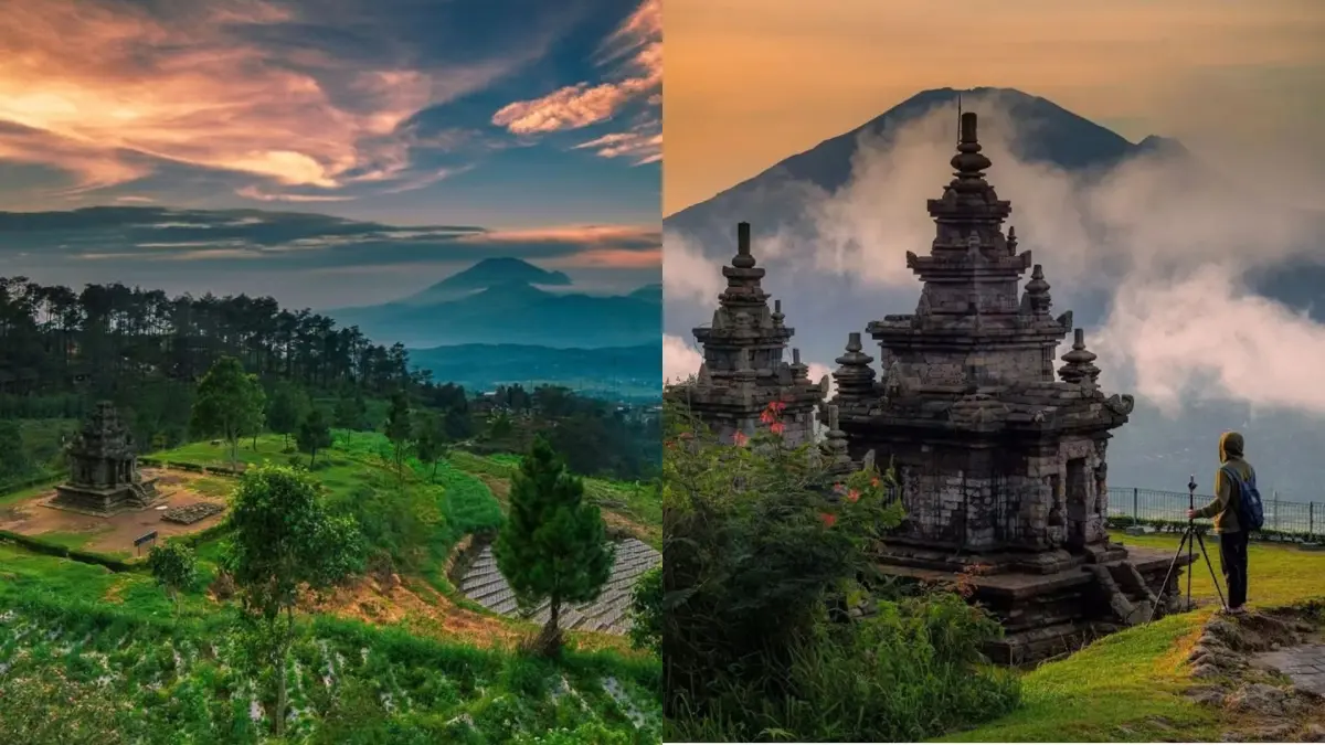 Wisata Alam dan Sejarah Candi Gedong Songo(instagram @visit.candigedongsongo)