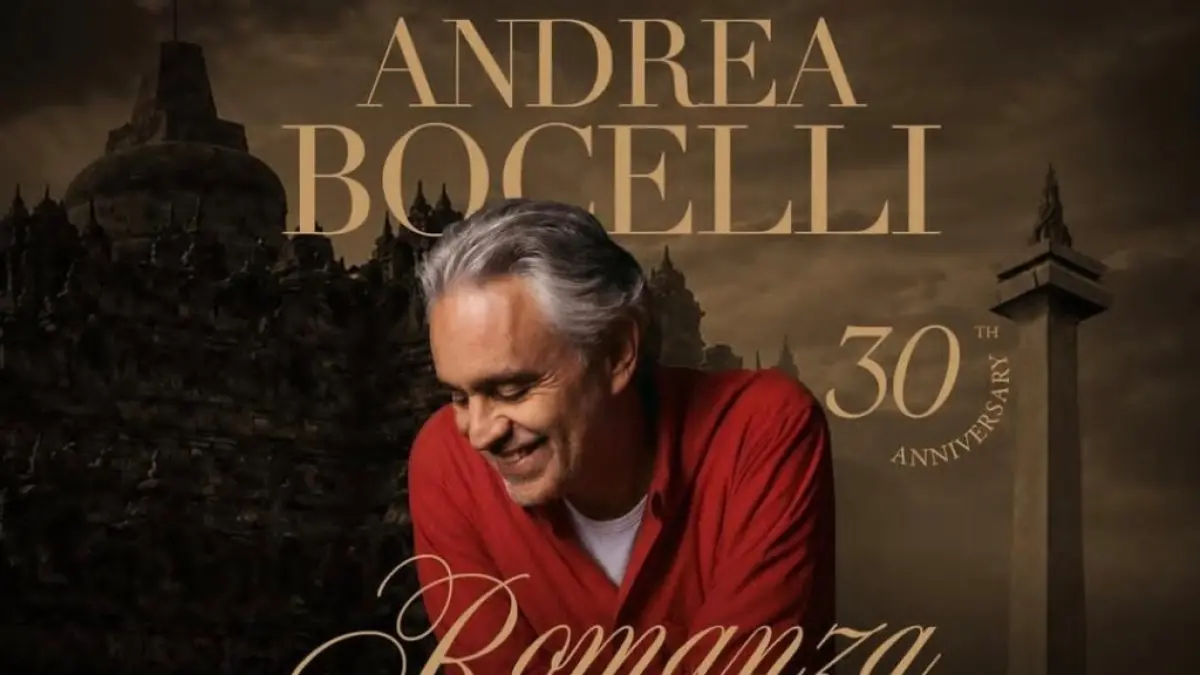 Konser Andrea Bocelli di Indonesia (Foto: instagram)