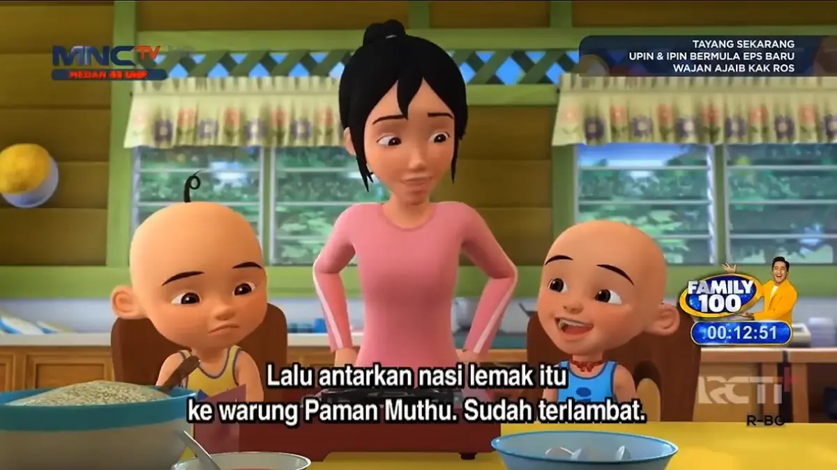 Upin Ipin dan kak Ros